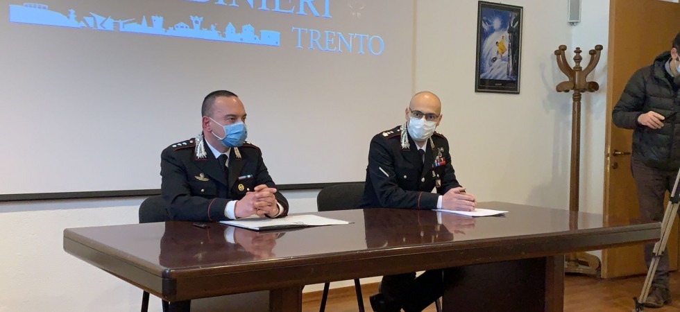 Armati avevano rapinato una famiglia di Cavedine nella propria villa